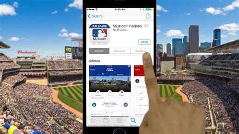 Use the Official MLB App